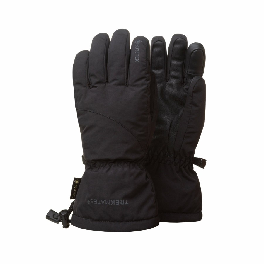 Head, Hands & Feet Trekmates Waterproof | Chamonix Gtx Glove - Women'S Tm-01000 Black