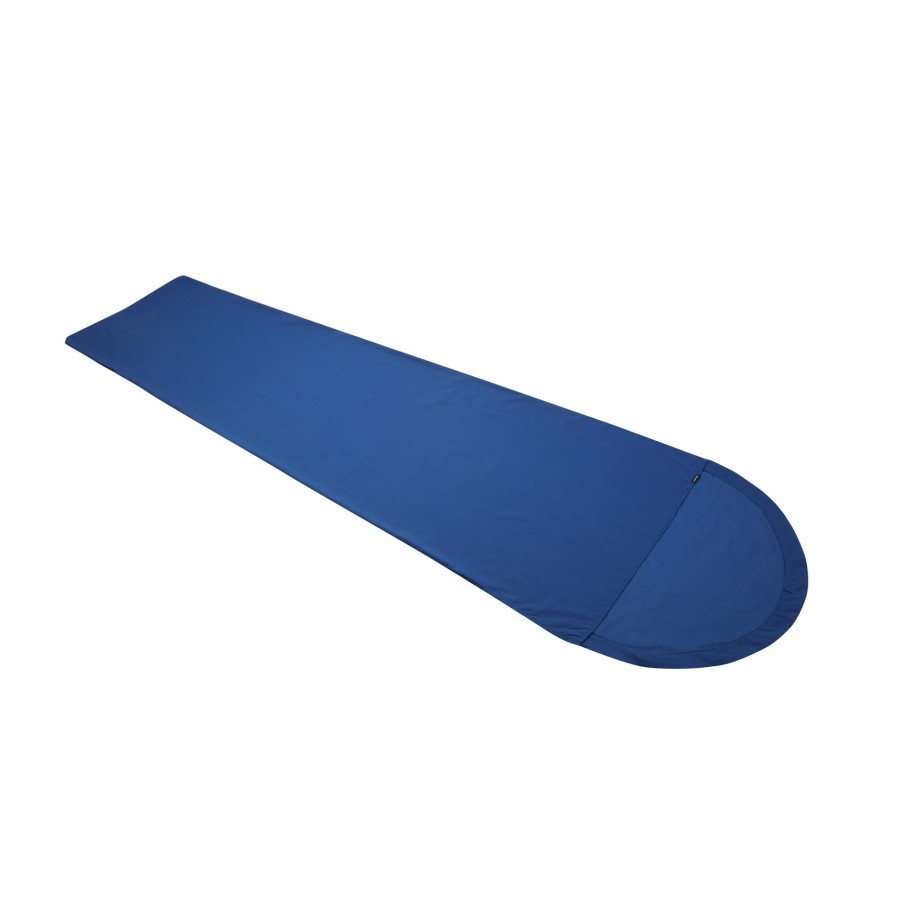 Equipment Trekmates Sleeping Bag Liners | Polycotton Sleeping Bag Liner - Mummy Tm-01005 Navy