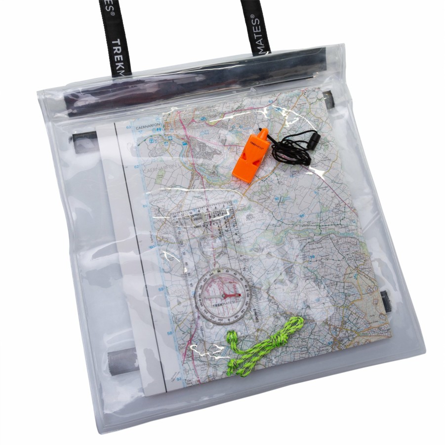 Accessories Trekmates Map Cases | Dry Map Case Set Tm-01046 Clear