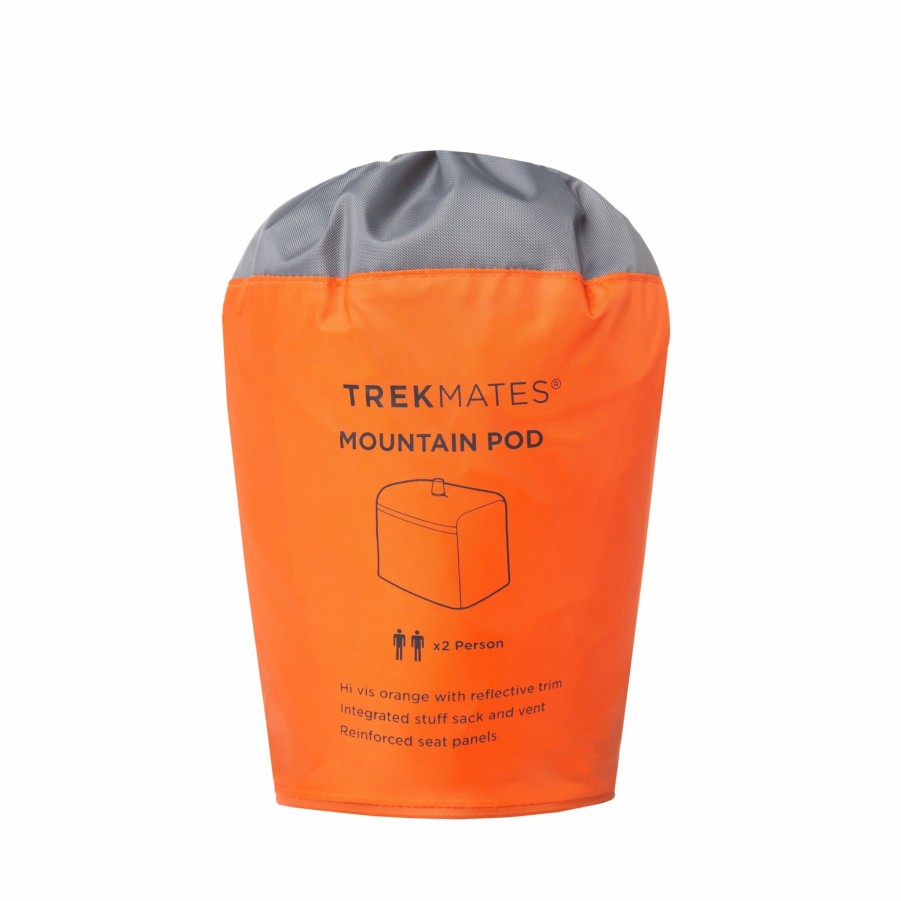 Equipment Trekmates Mountain Pod Shelter | Mountain Pod - S Tm-01039 Orange