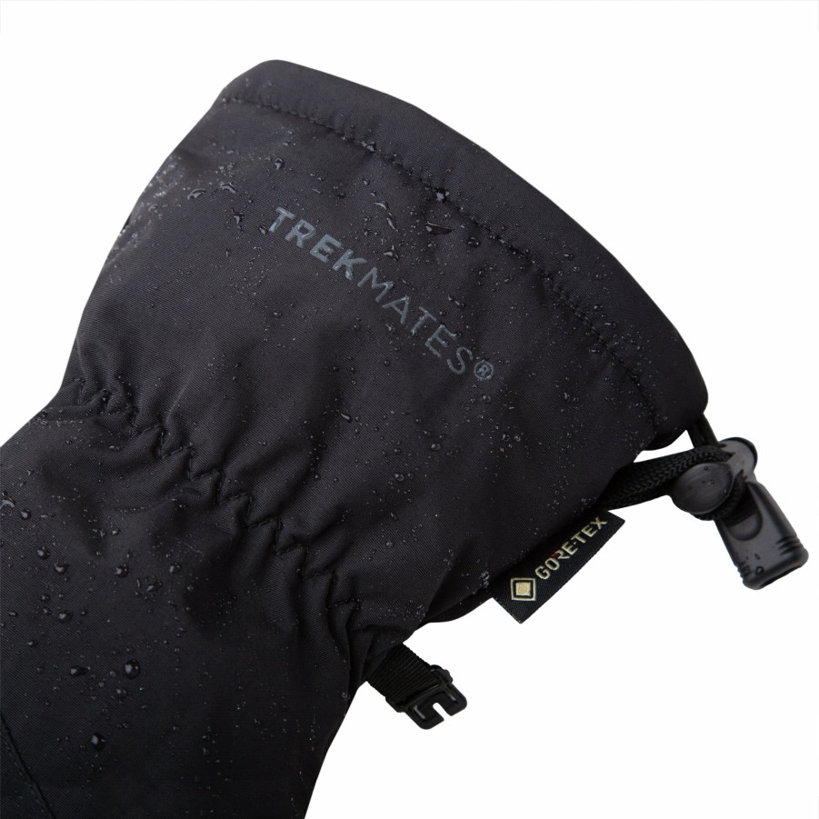 Head, Hands & Feet Trekmates Waterproof | Women'S Chamonix Gtx Mitten Tm-01000 Black