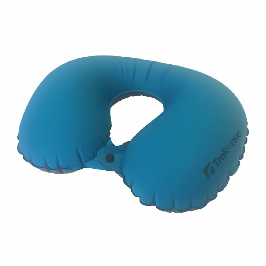 Equipment Trekmates Pillows | Air Lite Neck Pillow Tm-01037 Teal