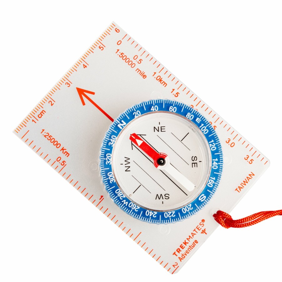 Accessories Trekmates Compasses | Adventure Compass Tm-01046 Clear