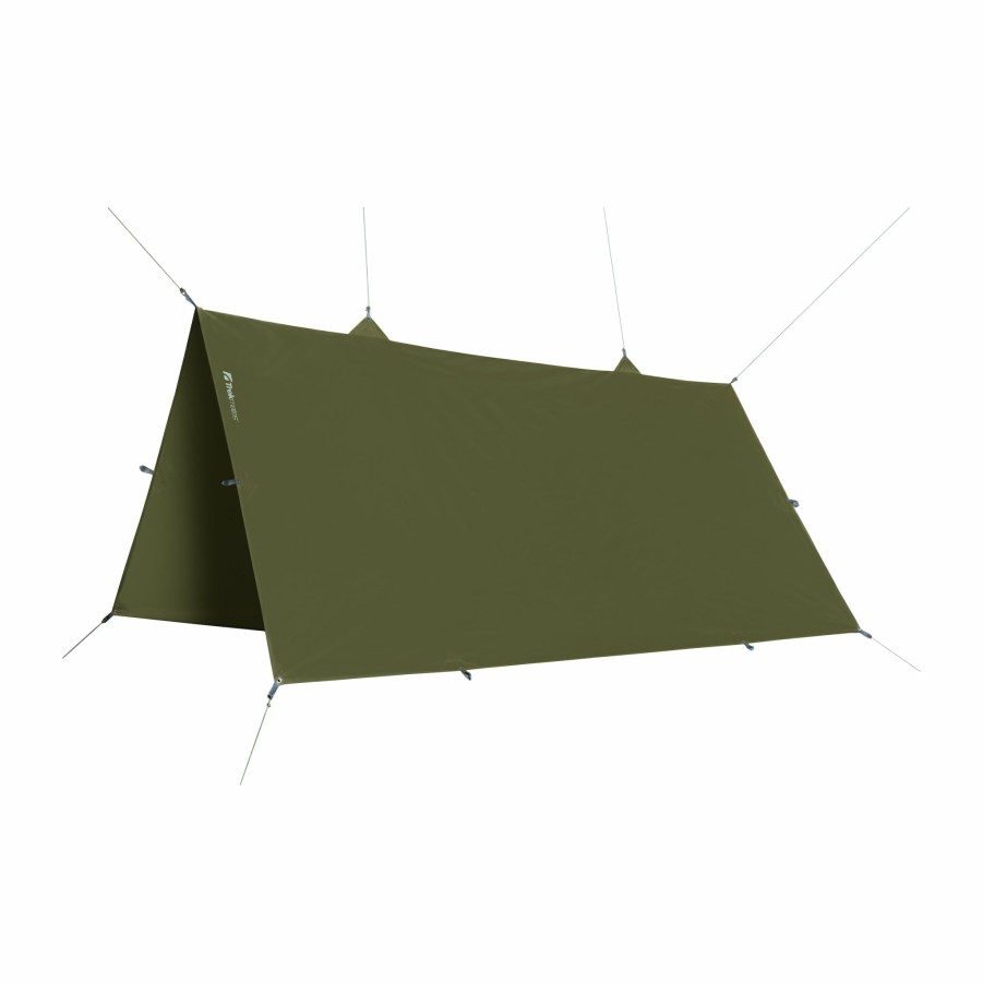 Equipment Trekmates Tarps | Square Tarp Tm-01280 Dk Olive